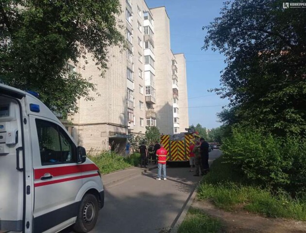 У Луцьку з пожежі врятували  двох дорослих  і дитину