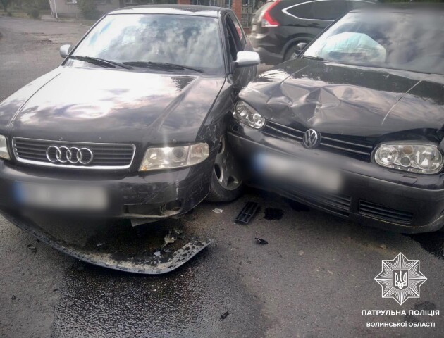 У Луцьку сталася аварія, винуватець втік з місця ДТП