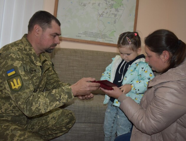 На Волині сім’ям полеглих Героїв вручили посмертні нагороди