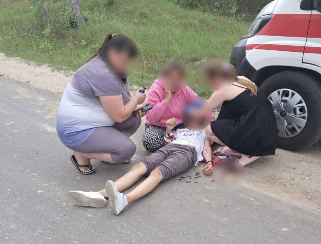 На Волині четверо підлітків втрапили в лікарню після катання на мотоциклах