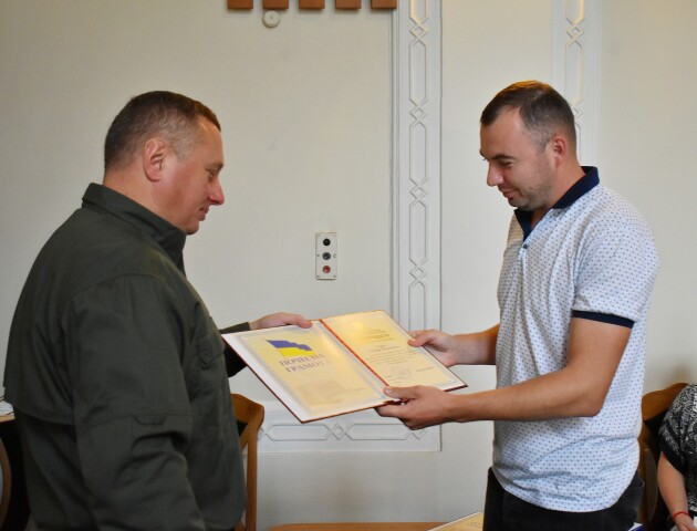 Волинські будівельники отримали відзнаки з нагоди професійного свята. ФОТО