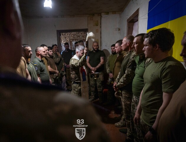 Як на Донеччині військові відзначають Великдень