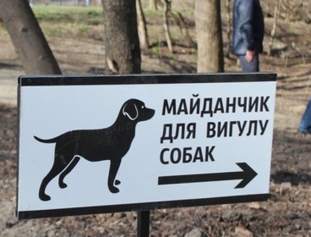 У луцькому парку збільшать кількість місць для вигулу собак
