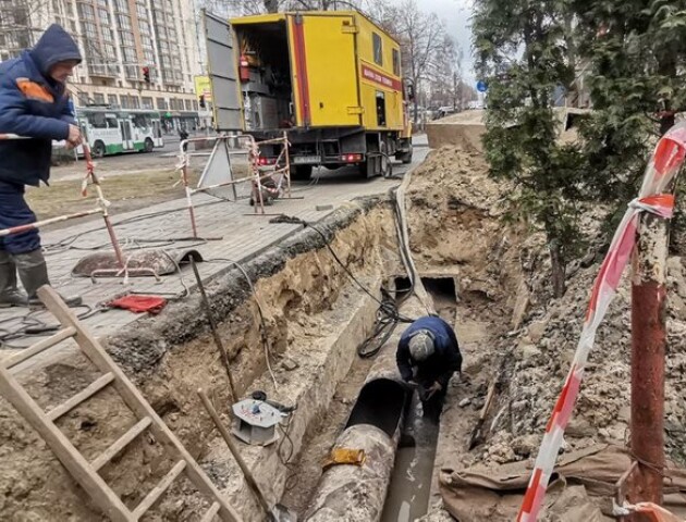 Порив тепломережі: у Луцьку 18 багатоповерхівок відключили від опалення