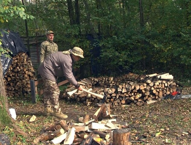 Волинські тероборонівці готуються до зими