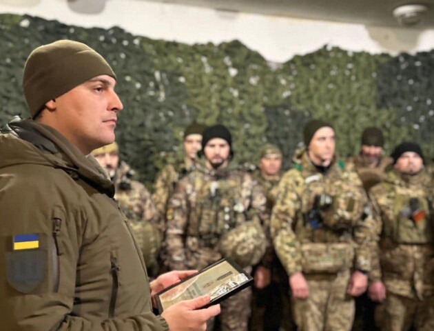 Воїнам Князівської бригади на передовій вручили державні та відомчі нагороди