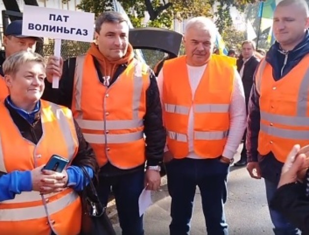 Представники волинської профспілки газовиків зустрілись у Києві з головою НКРЕКП Оксаною Кривенко