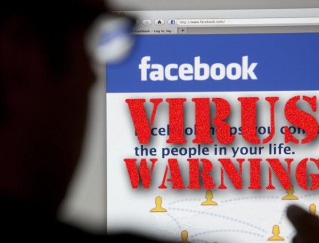 В мережі Facebook поширюється небезпечний вірус