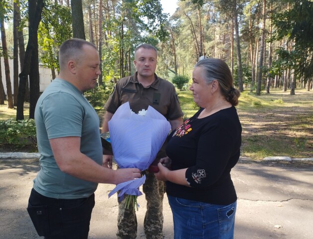Орден «За мужність», яким посмертно нагородили Героя з Волині, вручили його дружині. ФОТО