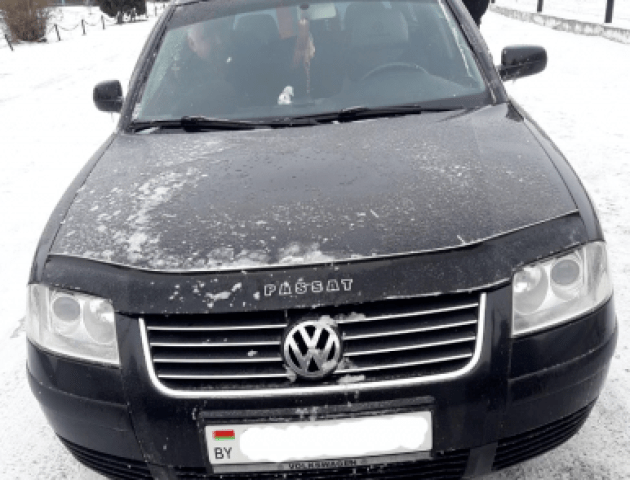 На Волині прикордонники затримали білоруса з георгіївською стрічкою