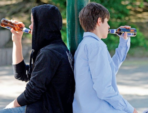 У Ковелі «застукали» двох дітей за вживанням спиртного