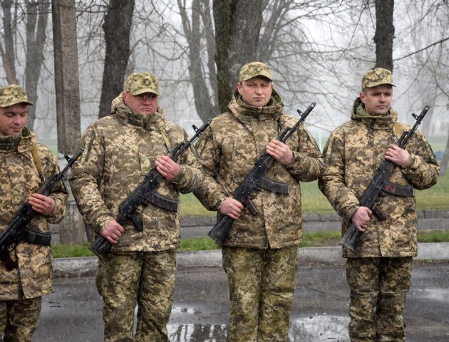 На Волині новобранці-прикордонники склали військову присягу