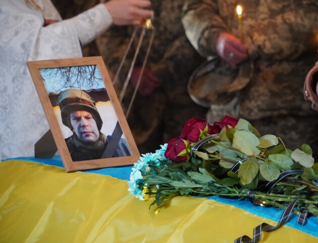 На Волині провели в останню дорогу загиблого захисника. ФОТО