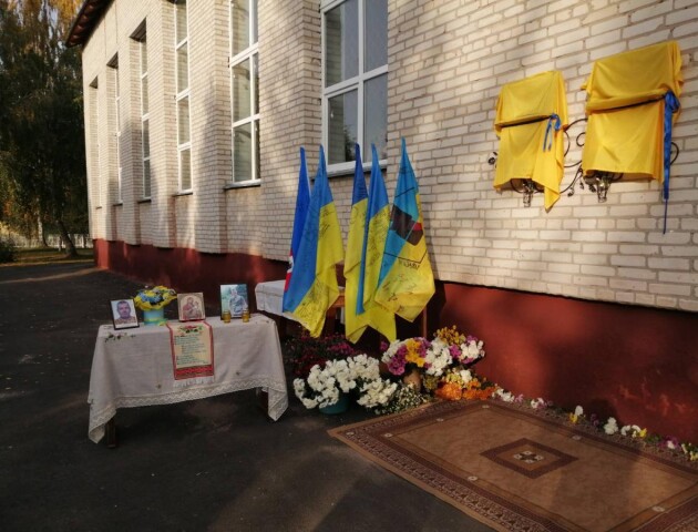 У Рожищенській громаді відкрили меморіальні дошки в пам’ять про двох загиблих земляків