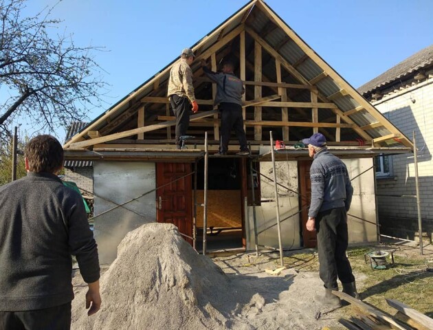 У Жидичині за тиждень збудували новий храм