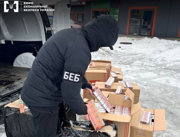 На Волині вилучили партію контрафактних цигарок на понад 2 млн грн