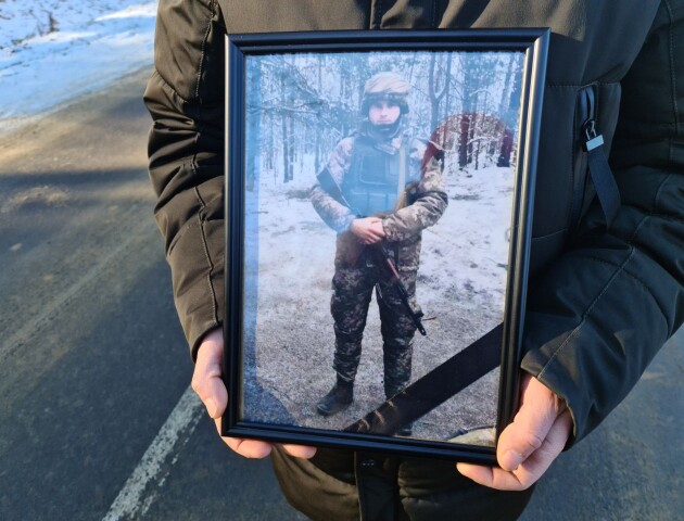 На Волині поховали полеглого на війні священника Миколу Матвієнка. ФОТО