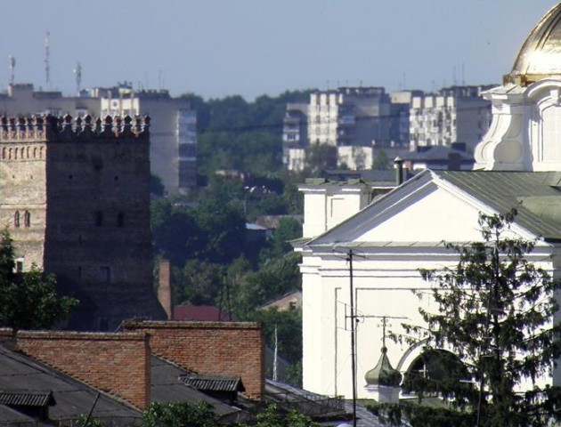 Луцьк із дахів. ФОТО