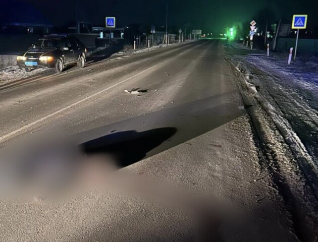 На Волині невідомий водій збив на смерть пішохода і втік