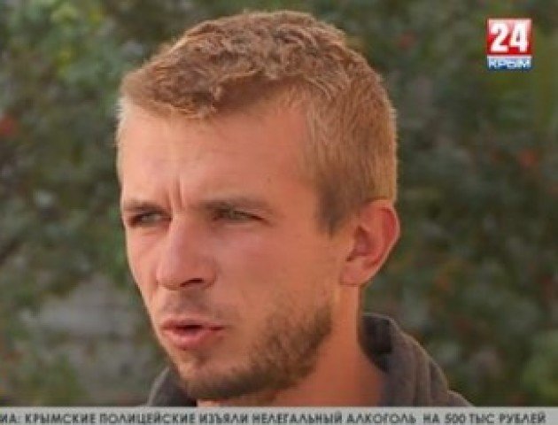 Кримчанин, який грабував лучан, дає брехливі інтерв’ю проросійським каналам