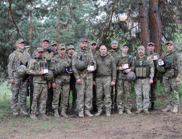 Воїнів Ковельського батальйону 100-ї Тро відзначили бойовими нагородами