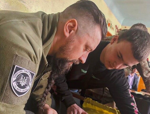 Князівські воїни зустрілися зі студентами. ФОТО