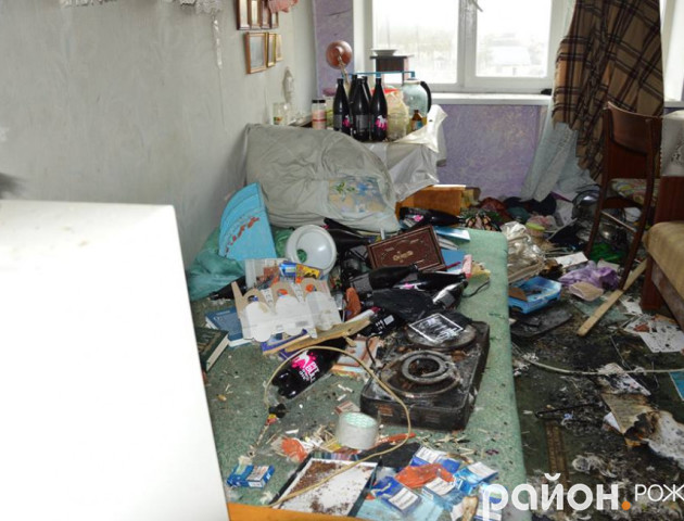 У Рожищі чоловік ледь не спалив квартиру. ФОТО