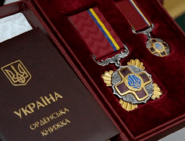 Волинянин отримав орден від Президента