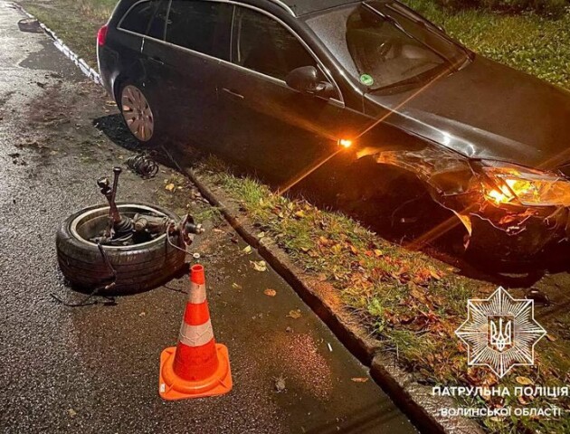 У Луцьку зіткнулися автівки