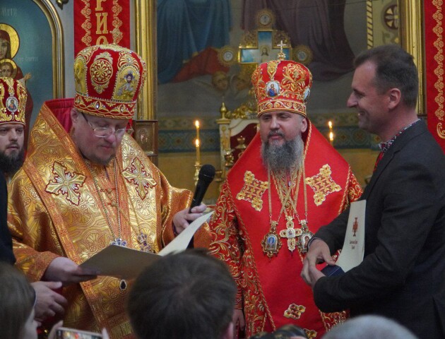 Володимир-Волинську єпархію ПЦУ відвідав митрополит Епіфаній. ФОТО