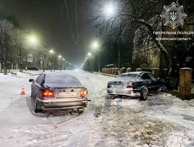 У Луцьку не розминулися дві автівки