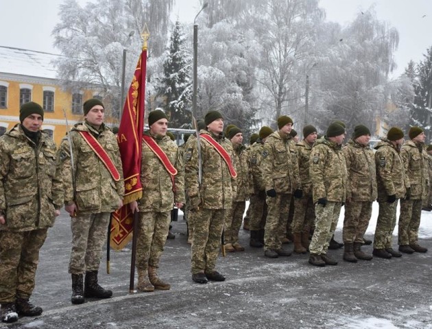 Героїчна 14 ОМБр поповнилася новими кадрами - вояки склали присягу