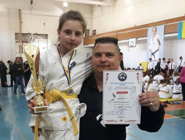 Маленька волинянка привезла «золото» з чемпіонату