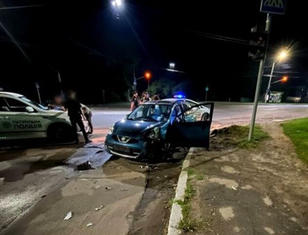 У Луцьку п'яна водійка вчинила ДТП. ФОТО