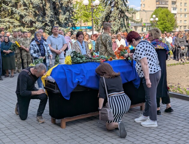На Великдень у Ковелі поховали захисника