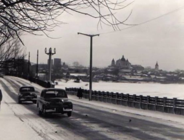 Засніжений Луцьк 1957 року. ФОТО