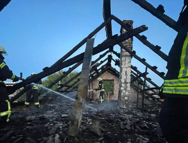 У Луцьку горів житловий будинок