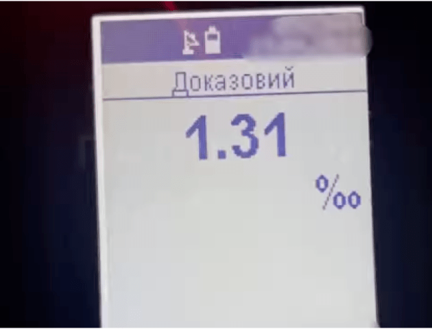 У Луцьку патрульні виявили п'яного водія-порушника. ВІДЕО