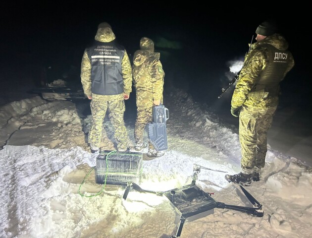 На Волині прикордонники «приземлили» квадрокоптер
