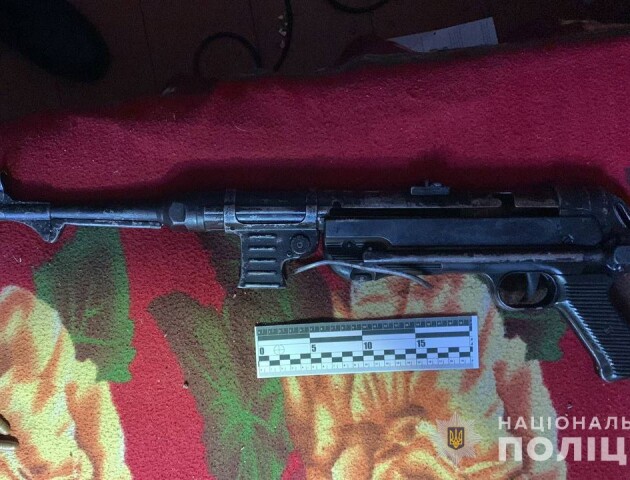 У волинянина знайшли гранати, зброю та набої