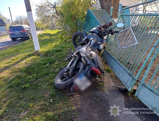 Мотоциклісти скоїли ДТП на Волині. У всіх – купа травм