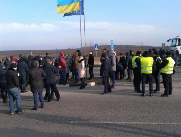 Поліція не знайшла порушень під час акції протесту на ПП «Ягодин»