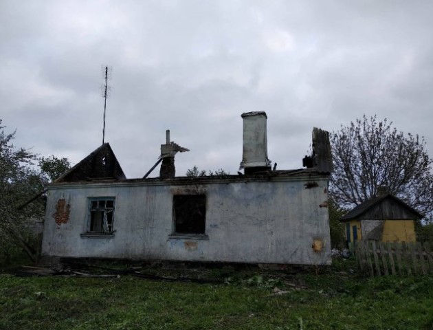 В пожежі на Волині загинув учасник АТО