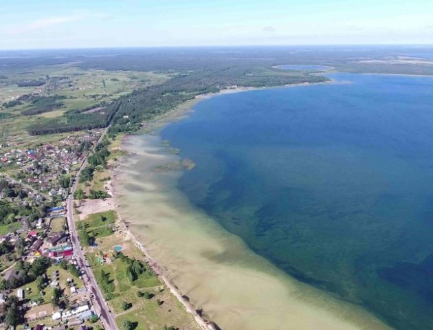 Шацькі озера з висоти пташиного польоту. ВІДЕО