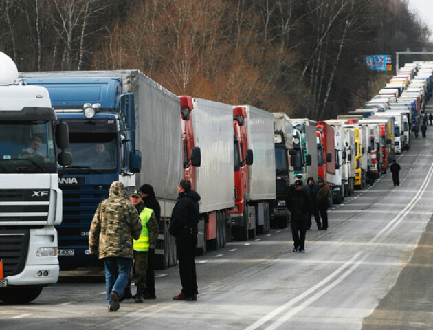 Страйк польських перевізників: що відомо про ситуацію на «Ягодині»