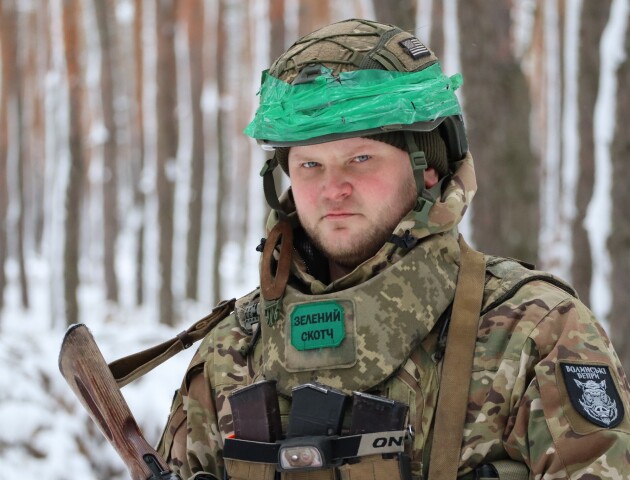 У Волинській бригаді ТрО служить боєць з  колоритним позивним «Гвоздь»