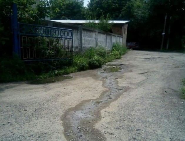 Через мешканців двох квартир вулицю Луцька залило нечистотами. ФОТО