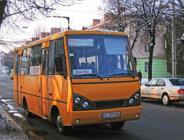 Маршрутці 251 заборонили їздити центром Луцька