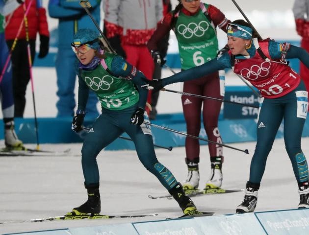 Визначився склад збірної України в жіночій естафеті з біатлону на Олімпіаді