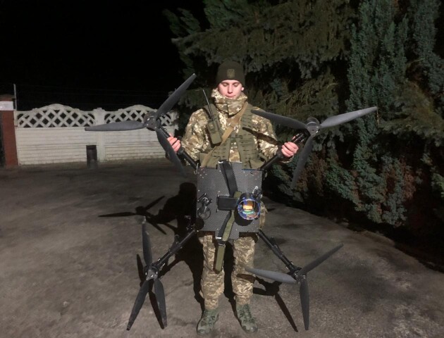 На Волині прикордонники «приземлили» дрон контрабандистів. Його запустив житель Любомльщини. ФОТО